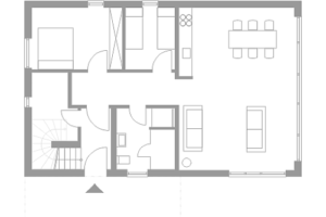 Grundriss - Gartenwohnung - Haus am Havelbogen